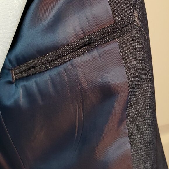 Calvin Klein - Gray Blazer - Size 16 kids - Picture 11 of 13